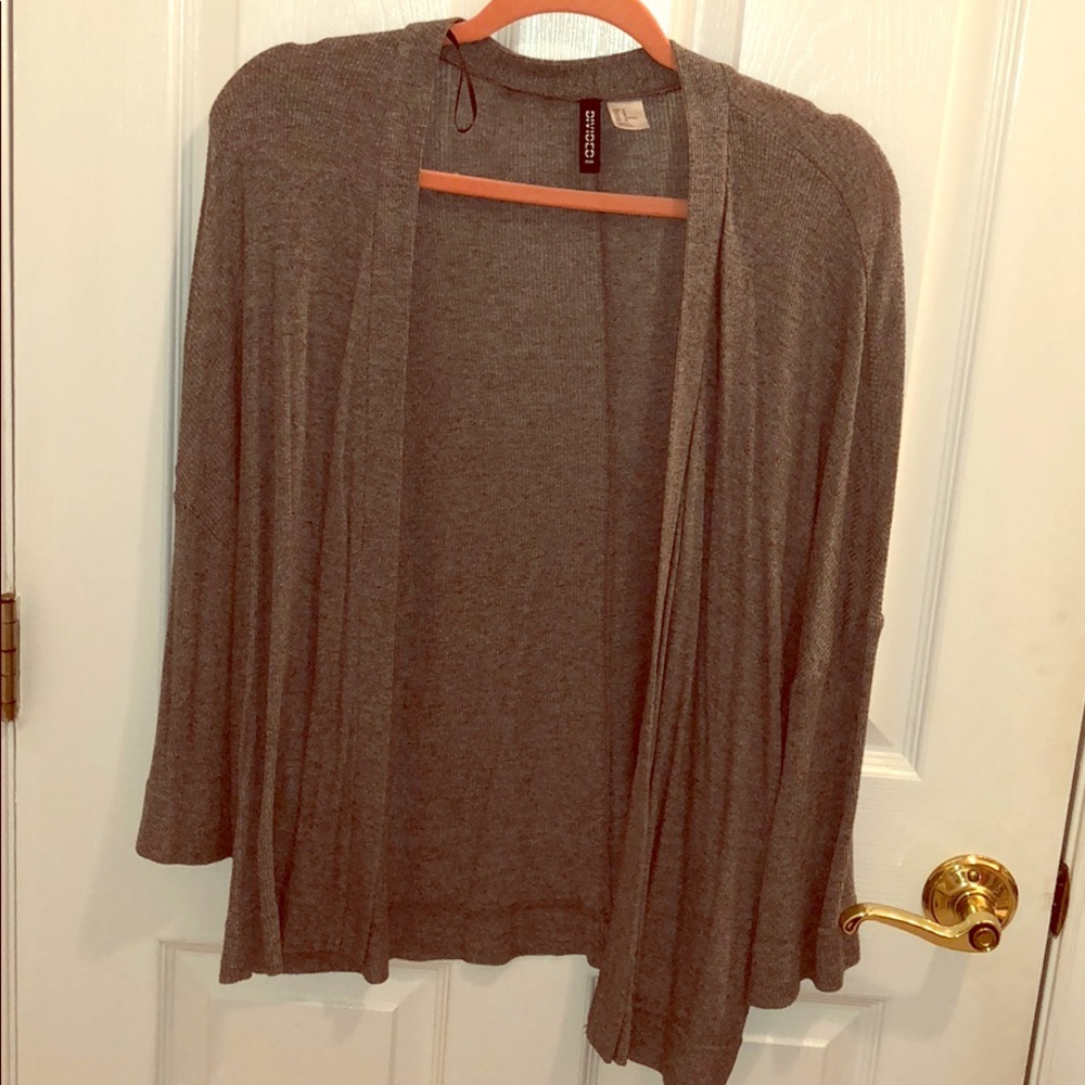 Light weight grey cardigan from h&m